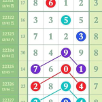 排列五走势图带坐标连,揭示号码走势与规律