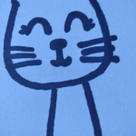 小花猫简笔画,小花猫简笔画赏析